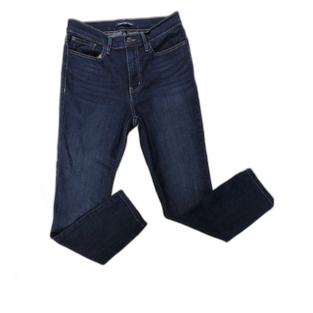 Calvin Klein Straight Leg Blue Denim Jeans